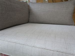 Window Seat Cushion 2 | Joe Gramm upholsterer | Cape Cod Upholstery Shop South Dennis, MA
