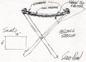 Herbert Senn & Helen Pond Drawing | Cape Cod Upholstery Shop | Located in South Dennis, MA