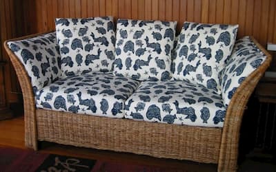 Photo of upholstered chair | 2003 Photo Gallery | Cape Cod Upholstery Shop | South Dennis, MA 02660