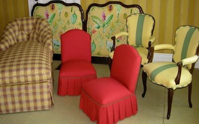 Photo of upholstered chair | 2004 Photo Gallery | Cape Cod Upholstery Shop | South Dennis, MA 02660