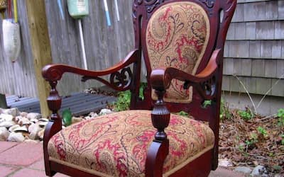 Photo of upholstered chair | 2005 Photo Gallery | Cape Cod Upholstery Shop | South Dennis, MA 02660