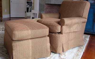 Photo of upholstered chair | 2006 Photo Gallery | Cape Cod Upholstery Shop | South Dennis, MA 02660