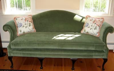 Photo of upholstered chair | 2007 Photo Gallery | Cape Cod Upholstery Shop | South Dennis, MA 02660