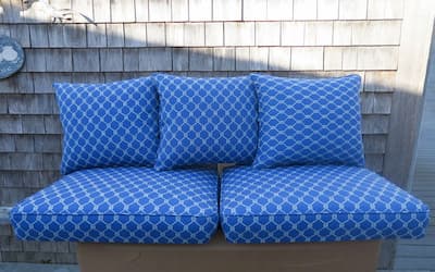 Photo of upholstered chair | 2017 Photo Gallery | Cape Cod Upholstery Shop | South Dennis, MA 02660