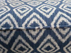 Pattern Match on a Greenhouse Fabric | Upholstered by Cape Cod Upholstery Shop | Located in South Dennis, MA