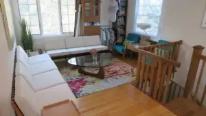 Mid Century Modern sectional sofa cushions and chairs. Cushions and upholstery by Joe Gramm of Cape Cod Upholstery Shop | South Dennis, MA 02660