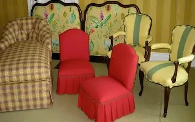 2004 Photo Gallery. Joe Gramm owner & upholsterer of Cape Cod Upholstery Shop South Dennis, MA 02660
